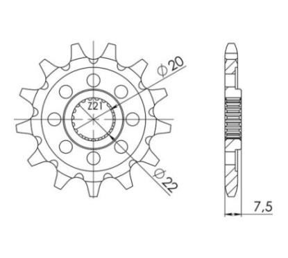 PINON SGR S AC P520-D13 HM CRE F 4T 250 04 11