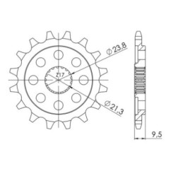 PIGNON SGR S AC P520-D13 HM CRE FR 450 03 13