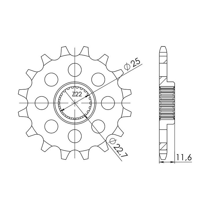 PINON SGR S AC P520-D13 POLARIS SCRAMBLER 2X4 500 00/03