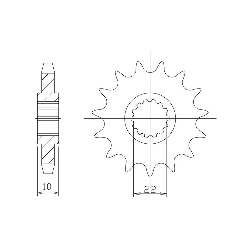 PINON SGR S AC P520-D13 TM EN ENDURO 2T 250 05-09