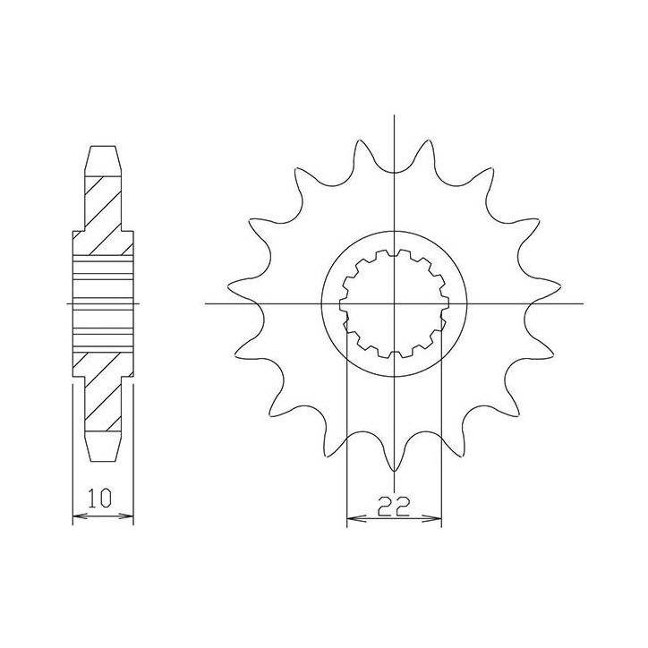 PINON SGR S AC P520-D13 TM EN ENDURO 2T 250 05-09