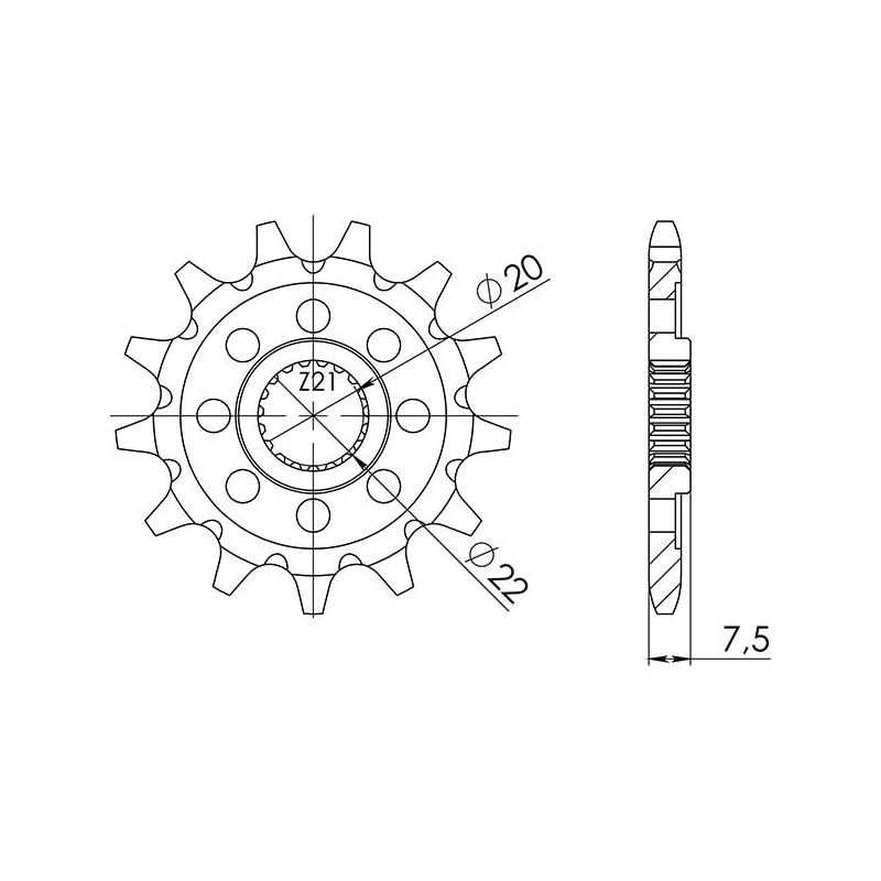 PINON SGR S AC P520-D14 HM CRE FX 300 09 10