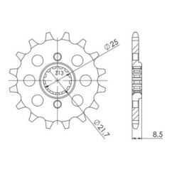 PINON SGR S AC P520-D14 KAWASAKI EL ELIMINATOR 250 96-03