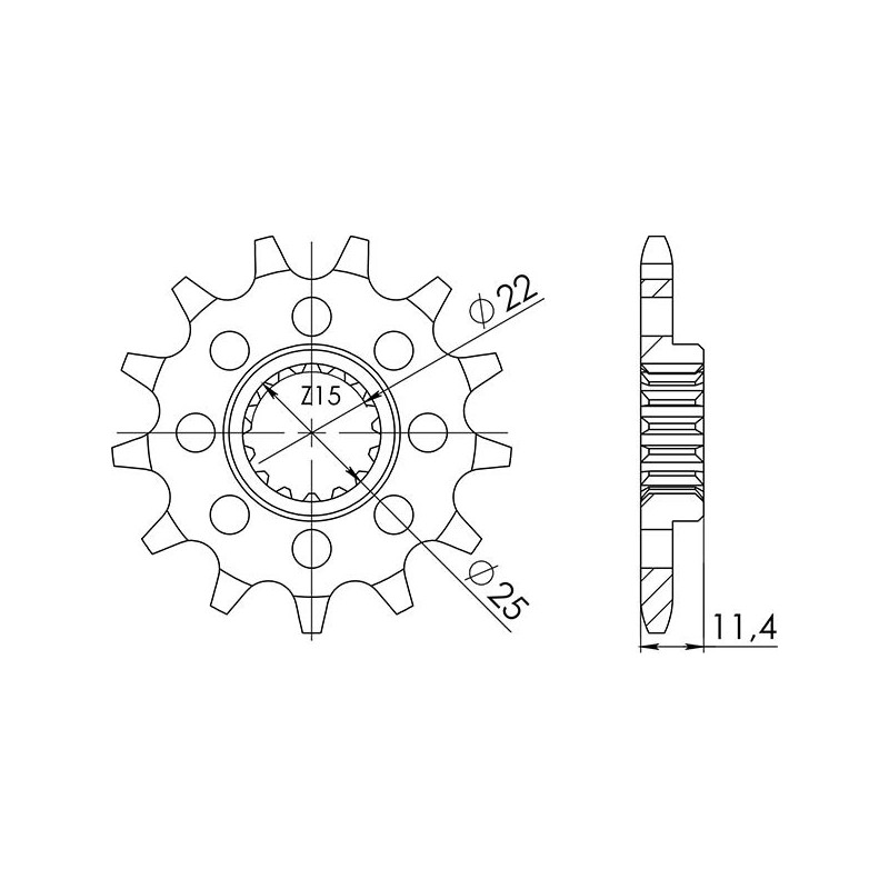 PINON SGR S AC P520-D14 KTM SMR 4T 560 06 07