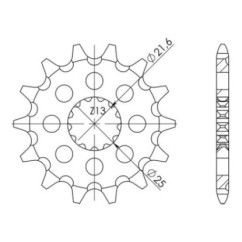 SGR RITZEL S AC P520-D15 KAWASAKI ER-6 F ABS 06-08