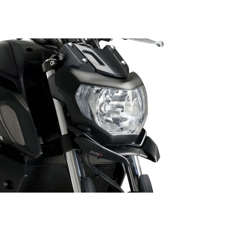 PUIG BEAK EXTENSION YAMAHA MT-07 18-20 MATT BLACK