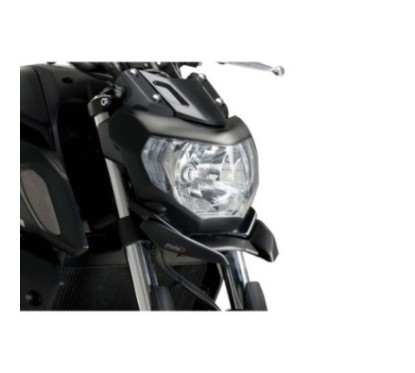 PUIG ESTENSIONE DEL BECCO PER YAMAHA MT-07 ANNO 18-20 COLORE NERO OPACO