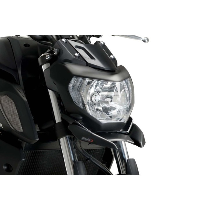 PUIG EXTENSION DU BEC POUR YAMAHA MT-07 18-20 NOIR OPAQUE