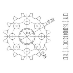 PINON SGR S AC P530-D18 TRIUMPH SPRINT ST 955 99 04