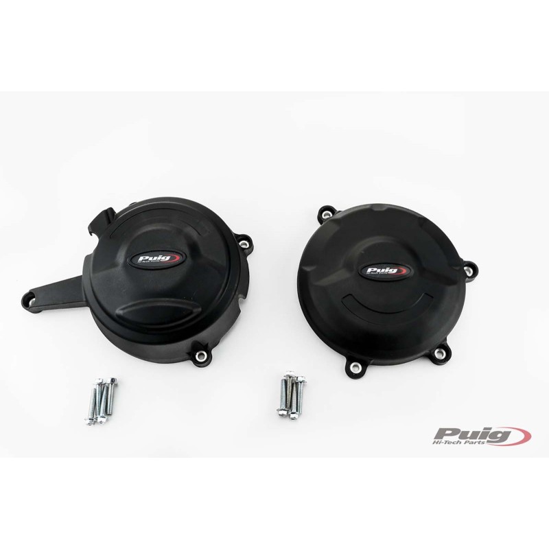 PUIG ENGINE CRANKCASE PROTECTION DUCATI 1299 PANIGALE 15-17 BLACK