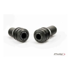 PUIG TAMPONI PARATELAIO MODELLO VINTAGE PER TRIUMPH SPEED TWIN ANNO 19-23 COLORE NERO.