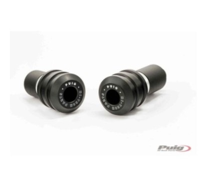 PUIG TAMPONI PARATELAIO MODELLO VINTAGE PER TRIUMPH SPEED TWIN ANNO 19-23 COLORE NERO.