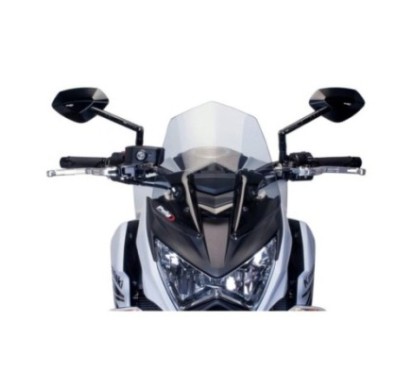 PUIG CUPOLINO NAKED NEW GENERATION SPORT KAWASAKI Z800 13'-16' FUME CHIARO