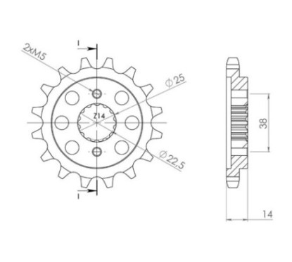 PINON SGR S+2 AC P530-D15 CAGIVA ELEFANT IE 900 89 90