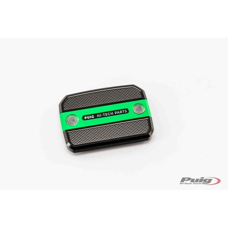 PUIG TAPPO SERBATOIO FLUIDO FRENO PER DUCATI SCRAMBLER URBAN MOTARD ANNO 15'- 16' COLORE VERDE