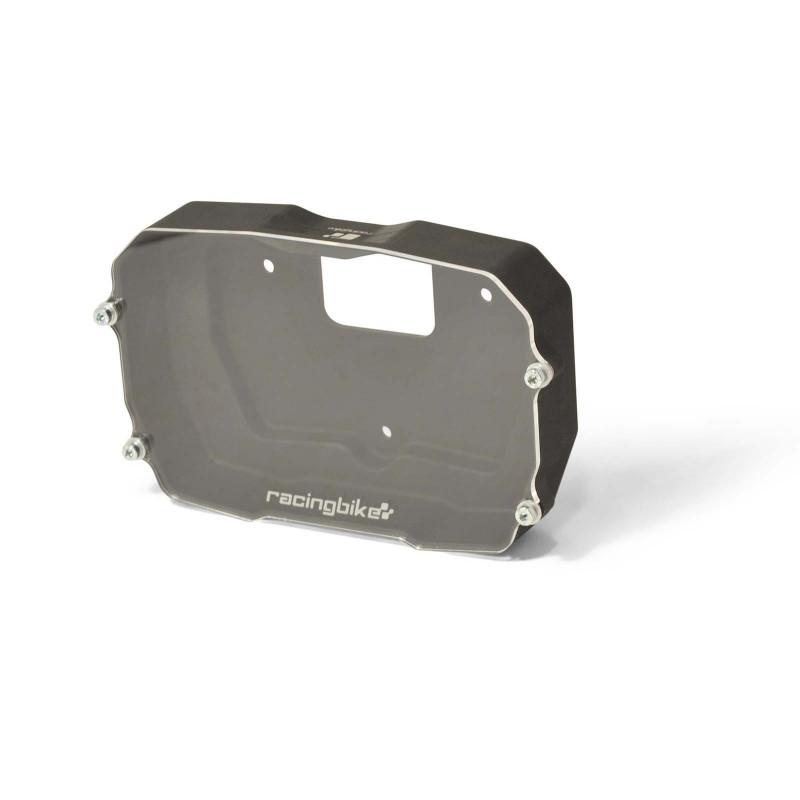 Protection de tableau de bord Racingbike pour instrumentation d'origine Ducati Panigale V4 20-24 noir