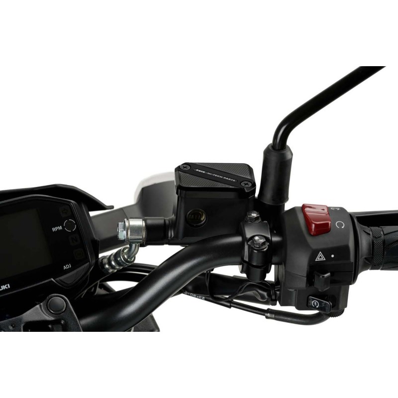 PUIG TAPPO SERBATOIO FLUIDO FRENO PER SUZUKI GSX-S125 ANNO 17'-23' COLORE NERO