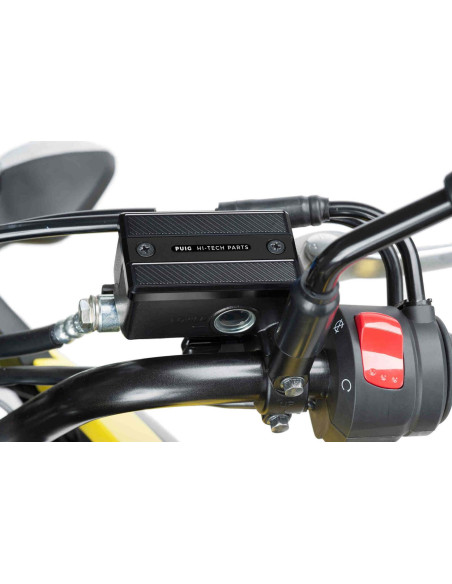 Tapon deposito liquido freno delantero Puig para Suzuki Inazuma 13 16 negro