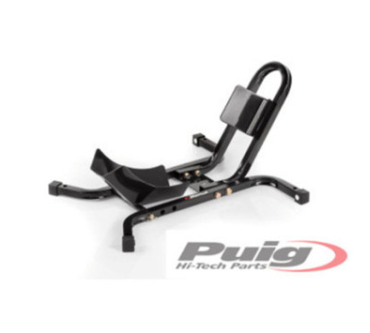 PUIG FRONT WHEEL LOCK STAND BLACK - COD. 6071N - For wheels from 17 to 21 inches.