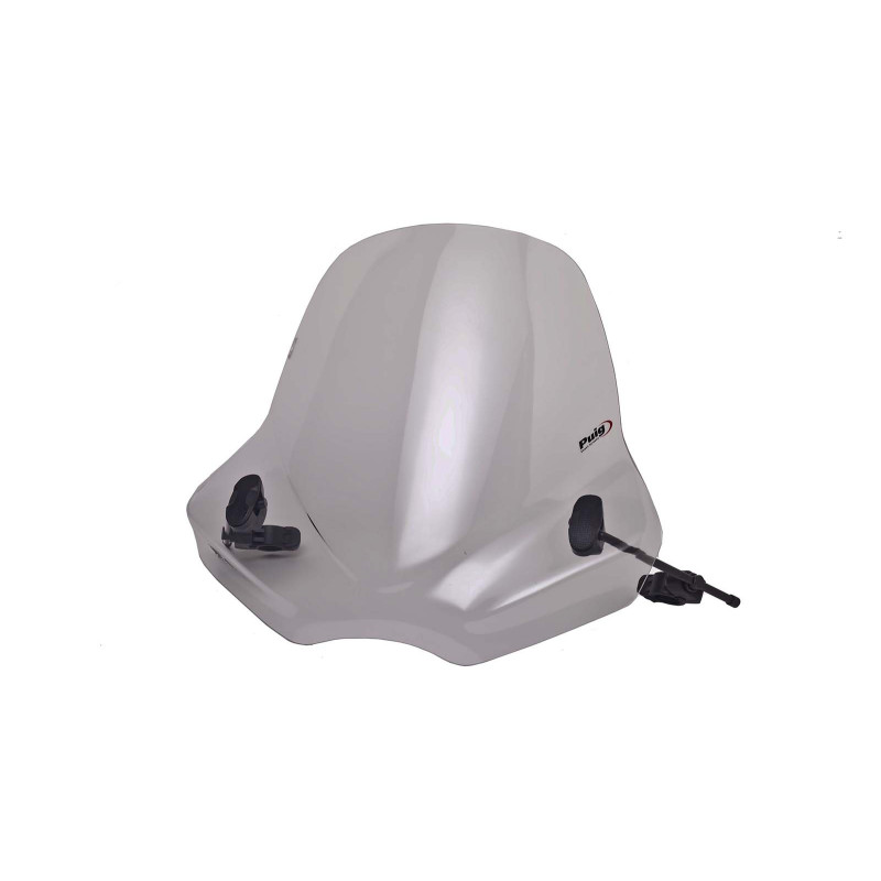 Parabrisas Puig Univ Touring II para Kawasaki Z650 17-19 ahumado claro
