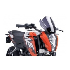 PUIG CUPOLINO NAKED NEW GENERATION SPORT PER KTM 125 DUKE 11'-16' FUME SCURO