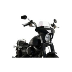 PUIG CUPOLINO BATWING SML TOURING PER HARLEY DAVIDSON DYNA STREET BOB FXDB/I ANNO 06-17 COLORE TRASPARENTE