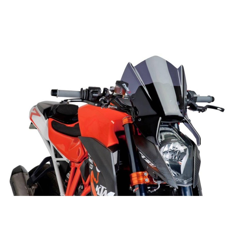 PUIG CUPOLINO NAKED NEW GENERATION SPORT PER KTM 1290 SUPERDUKE R 14'-16' FUME SCURO