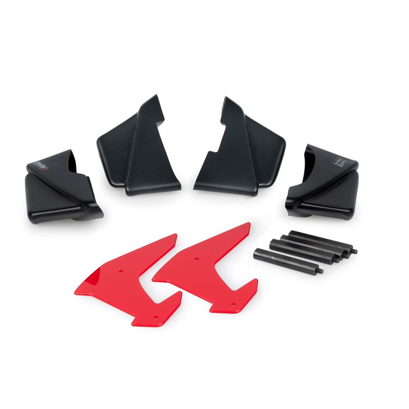 puig Seitenspoiler Downforce Naked Kawasaki Z H2 20 24 rot