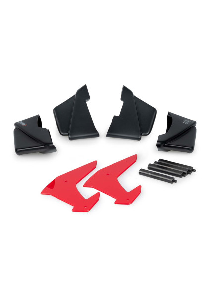 Becquet lateral Puig Downforce Naked Kawasaki Z H2 2020/24 Rouge