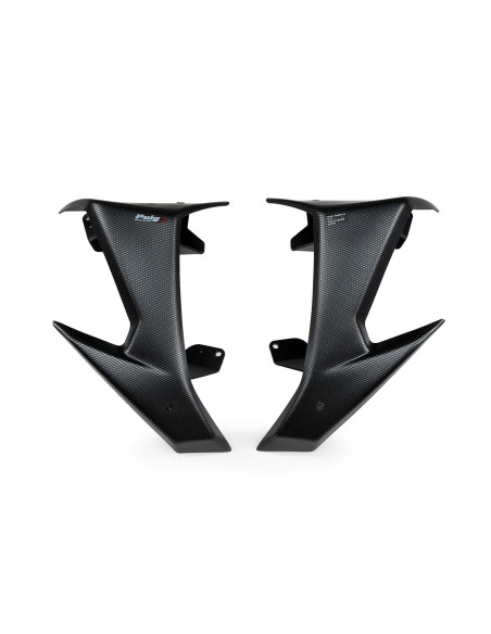 Aleron lateral Puig Downforce Naked Suzuki GSX-S 23/25 con aspecto de carbono