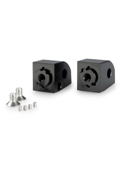 Puig Adapter verstellbare Beifahrerrasten Suzuki GSX S1000 GX 24 25 schwarz