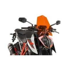 PUIG CUPOLINO NAKED NEW GENERATION SPORT PER KTM 1290 SUPERDUKE R 17'-19' ARANCIONE