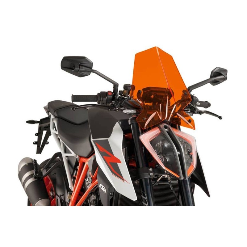 PUIG CUPULA NAKED N.G. SPORT KTM 1290 SUPERDUKE R 17-19 NARANJA