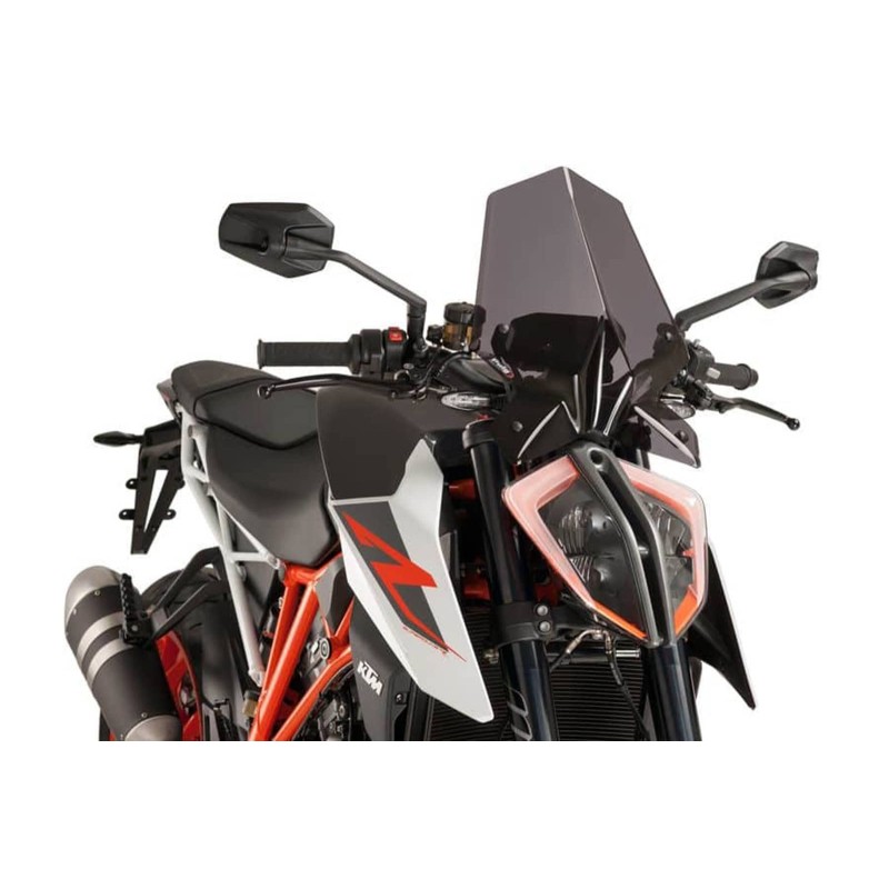 PUIG CUPOLINO NAKED NEW GENERATION SPORT PER KTM 1290 SUPERDUKE R 17'-19' FUME SCURO