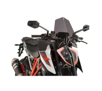 PUIG CUPOLINO NAKED NEW GENERATION SPORT PER KTM 1290 SUPERDUKE R 17'-19' FUME SCURO