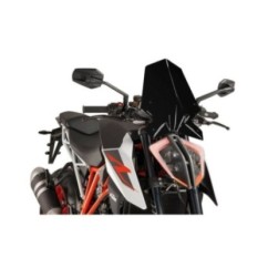 PUIG CUPOLINO NAKED NEW GENERATION SPORT PER KTM 1290 SUPERDUKE R 17'-19' NERO