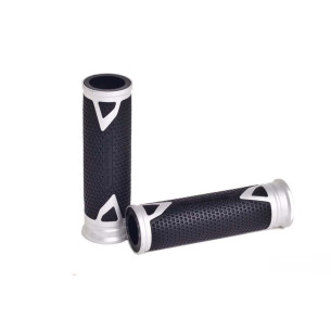 Poignees Puig Hi Tech Radikal, couleur argent, longueur 119 mm