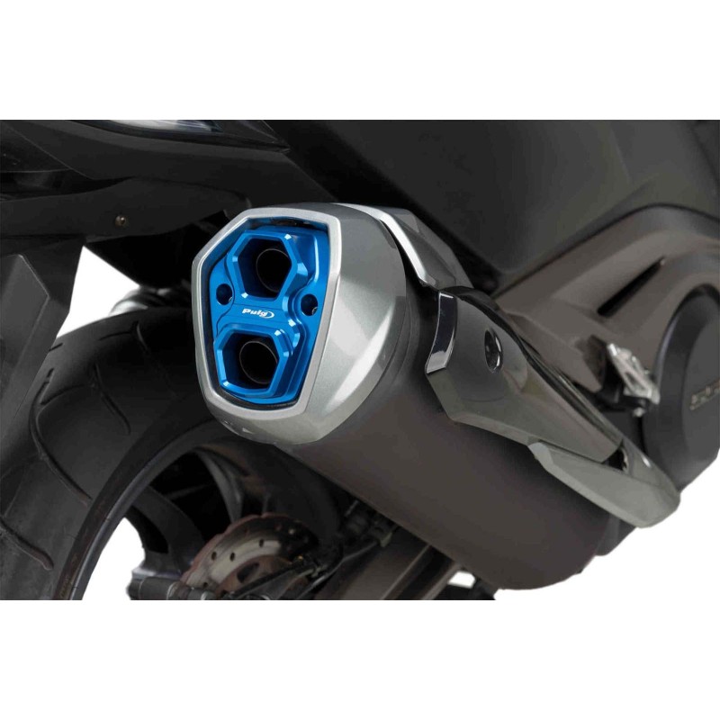 PUIG TERMINALE SCARICO PER KYMCO AK550 ANNO 17-22 COLORE BLU