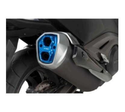 PUIG TERMINALE SCARICO PER KYMCO AK550 ANNO 17-22 COLORE BLU