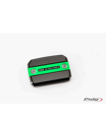 puig front brake fluid reservoir cap for ducati hypermotard 821 sp 13 15 green