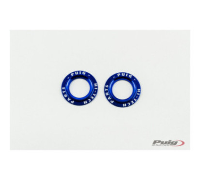 PUIG ALUMINUM SPARE PARTS SET FRONT FORK BUFFERS PHB19 BLUE