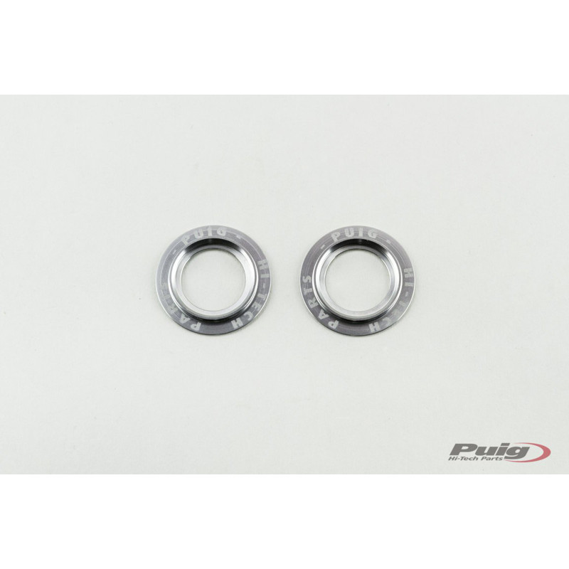 puig set ricambi in alluminio tamponi forcella anteriore phb19 silver