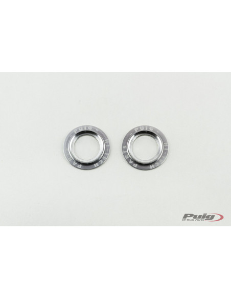 puig set ricambi in alluminio tamponi forcella anteriore phb19 silver