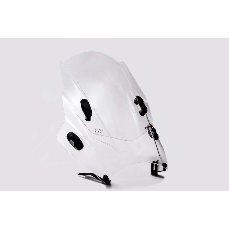 puig updown windshield for triumph bonneville bobber 17 19 transparent