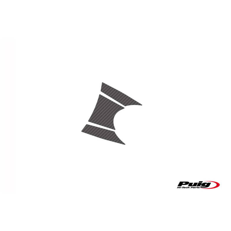Autocollant Puig pour fourche Mod X-Treme pour Kawasaki Ninja 650 17/19, look carbone