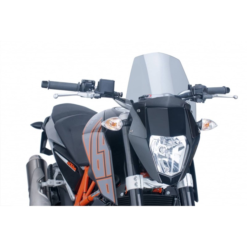 PUIG NAKED SCREEN NG SPORT KTM 690 DUKE 12-20 LIGHT SMOKE