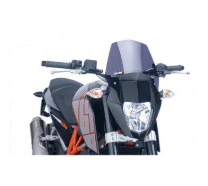 PUIG NAKED SCREEN NG SPORT KTM 690 DUKE 12-20 DARK SMOKE