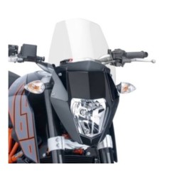 PUIG CUPOLINO NAKED NEW GENERATION SPORT PER KTM 690 DUKE 12'-20' TRASPARENTE