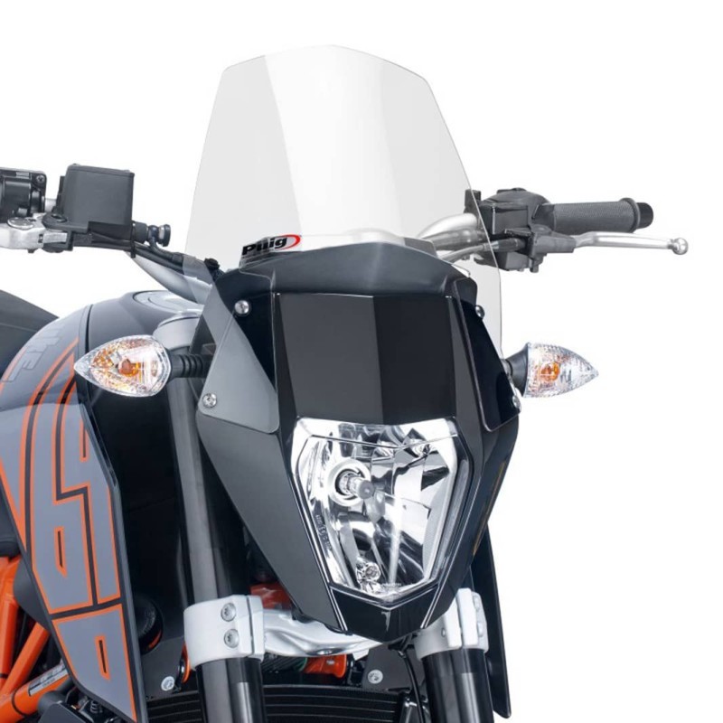 PUIG CUPOLINO NAKED NEW GENERATION SPORT PER KTM 690 DUKE 12'-20' TRASPARENTE