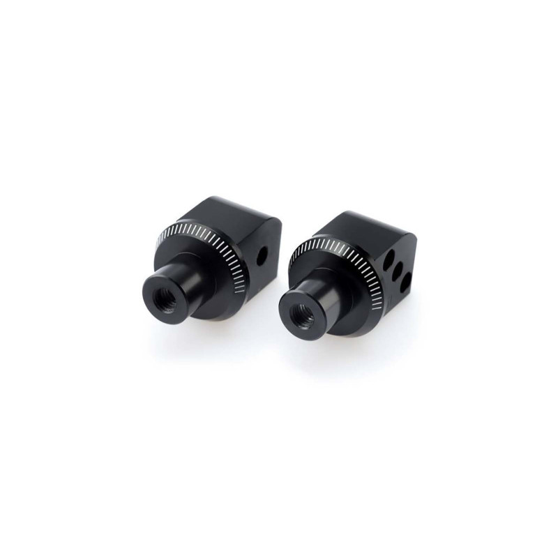 puig fixed passenger pegs adapters for kawasaki ninja 1100 sx se 2025 black